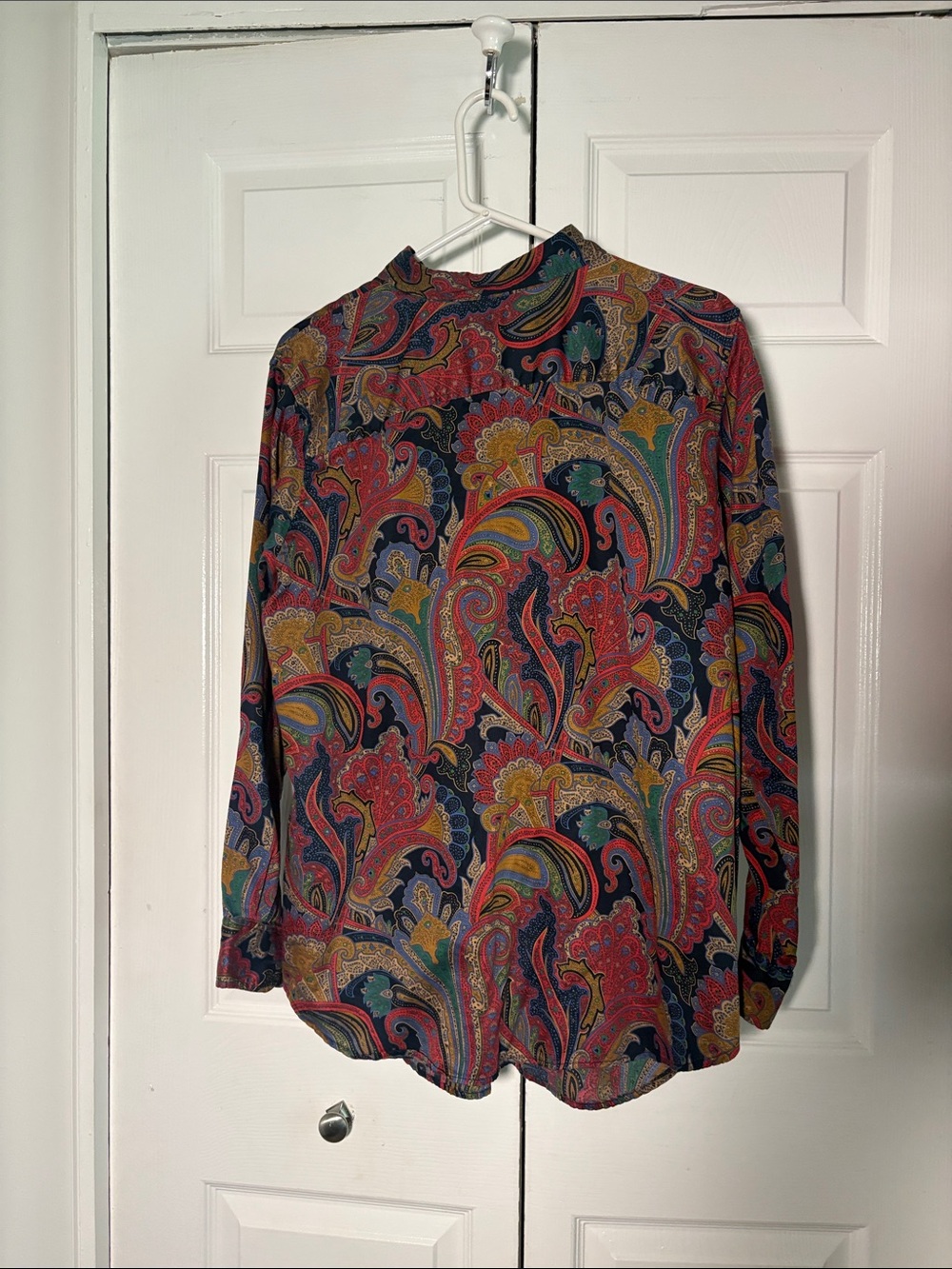 Lauren Ralph Lauren lightweight cotton button down shirt. Size 1X - Picture 2 of 8
